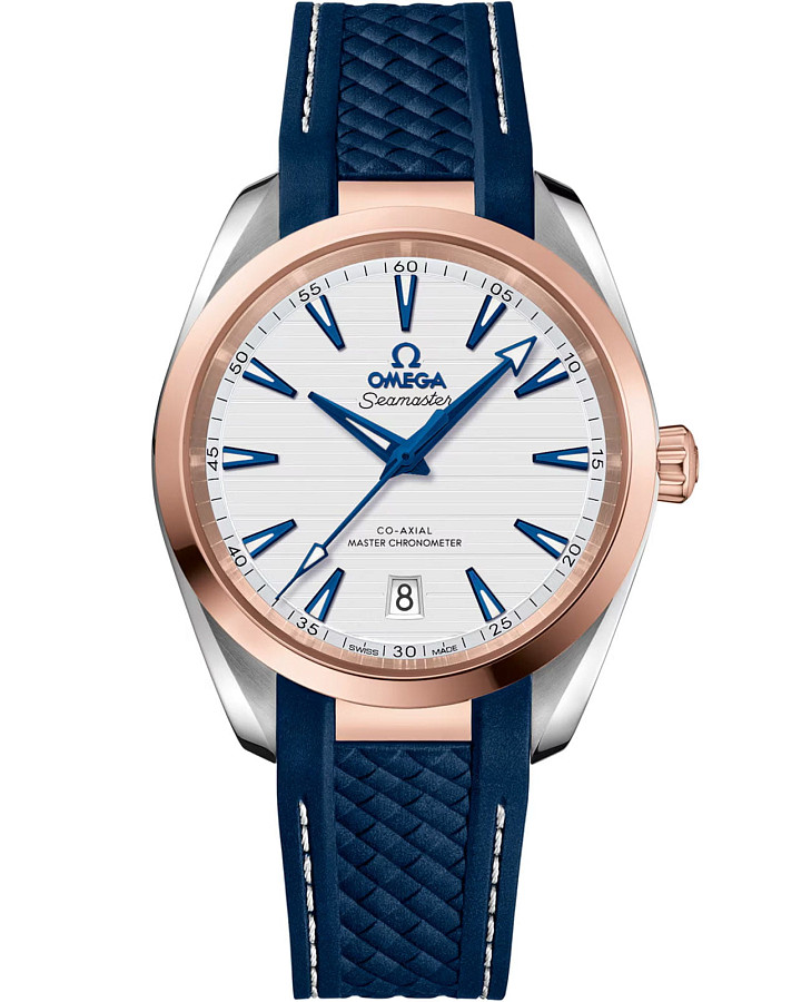 Часы Omega Seamaster Aqua Terra 220.22.38.20.02.001 — мужские, белый