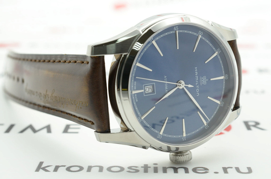 Часы Hamilton American Classic Spirit of Liberty Auto H42415541 — кожаный, мужские