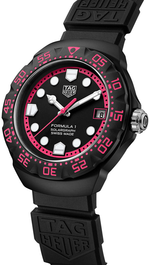 Часы TAG Heuer Formula 1 Solargraph WBY111D.FT8084 — кварцевые, сталь металл