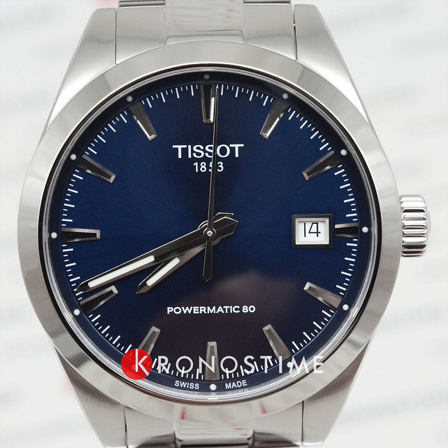 Часы Tissot Gentleman Powermatic 80 Silicium T165.807.11.041.00 — артикул T1658071104100