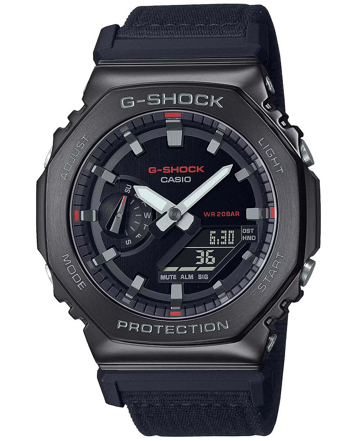Часы Casio G-Shock GM-2100CB-1ADR (GM-2100CB-1A) — мужские, черный