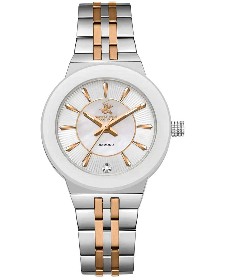 Часы Beverly Hills Polo Club BP3689X.520 — мужские, серебристый
