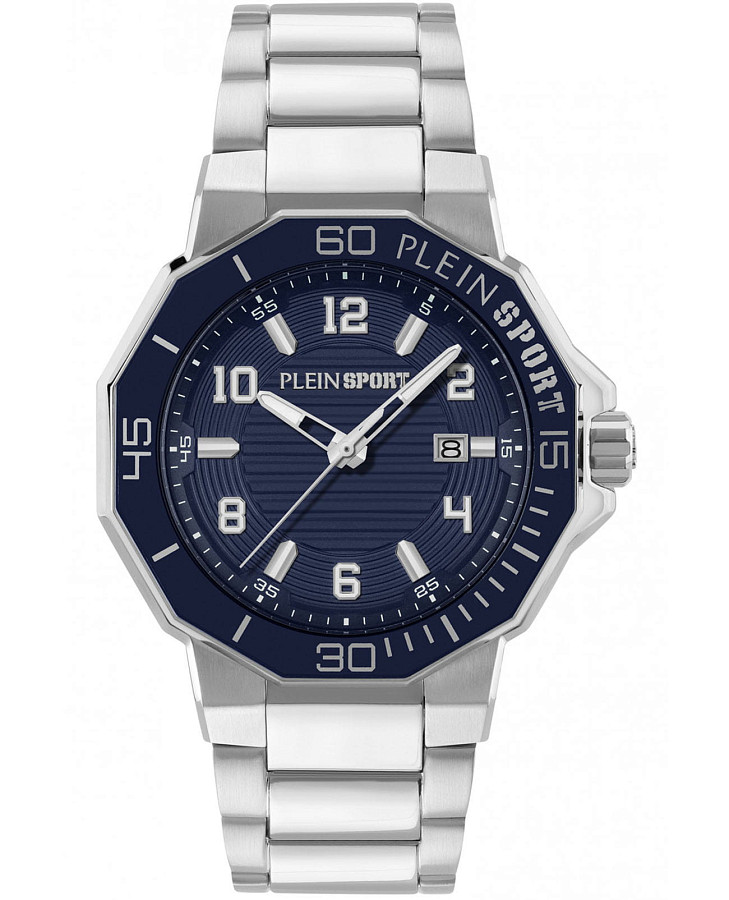 Часы Plein Sport Titan 3H PSUGA0526 — мужские, синий