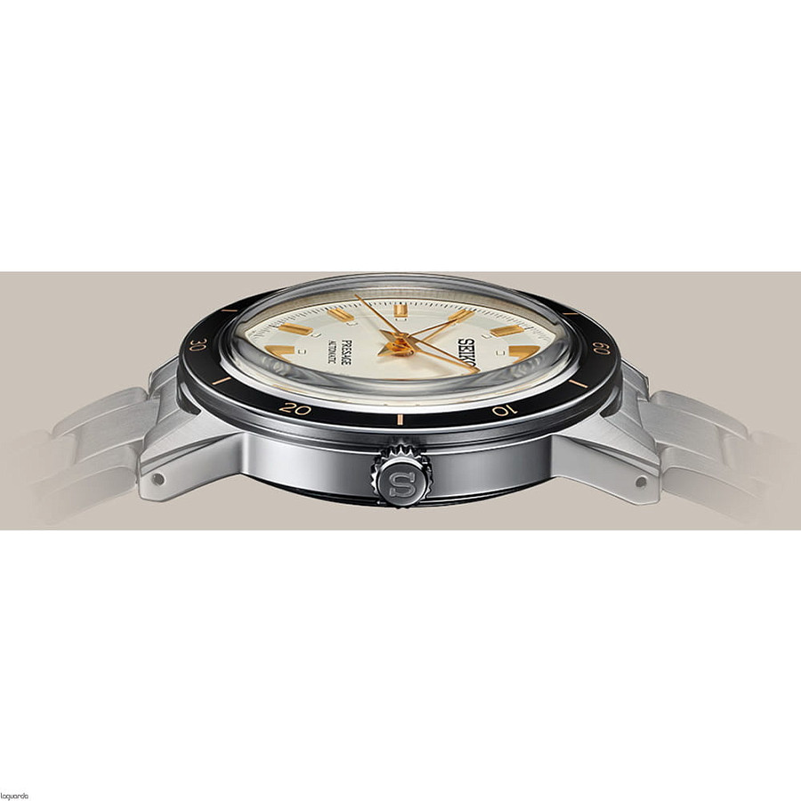 Часы Seiko Presage SRPG03J1 — бежевый, сталь металл