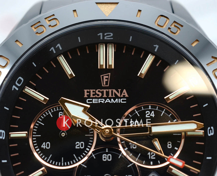 Часы Festina Ceramic F20577/1 — металл сталь, Испания