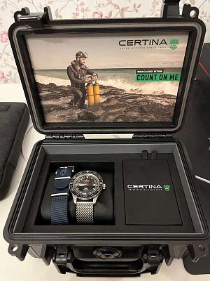 Фото покупателя: Швейцарские механические наручные часы Certina DS PH200M C036.407.11.050.00