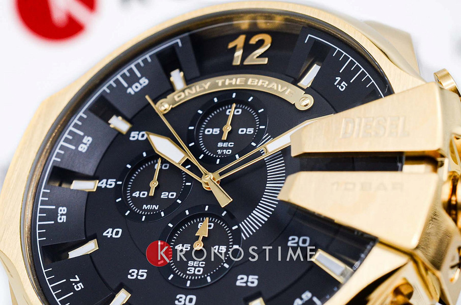 Часы Diesel Mega Chief DZ4344 — Италия, кварцевые