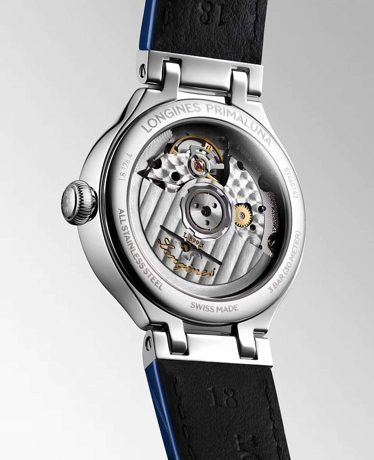 Часы Longines PrimaLuna L8.126.4.71.2 — механические, сталь металл