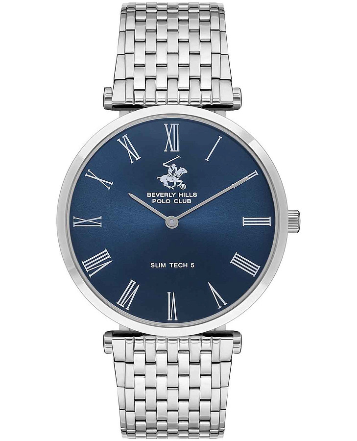 Часы Beverly Hills Polo Club Quartz BP3616X.390 — мужские, синий