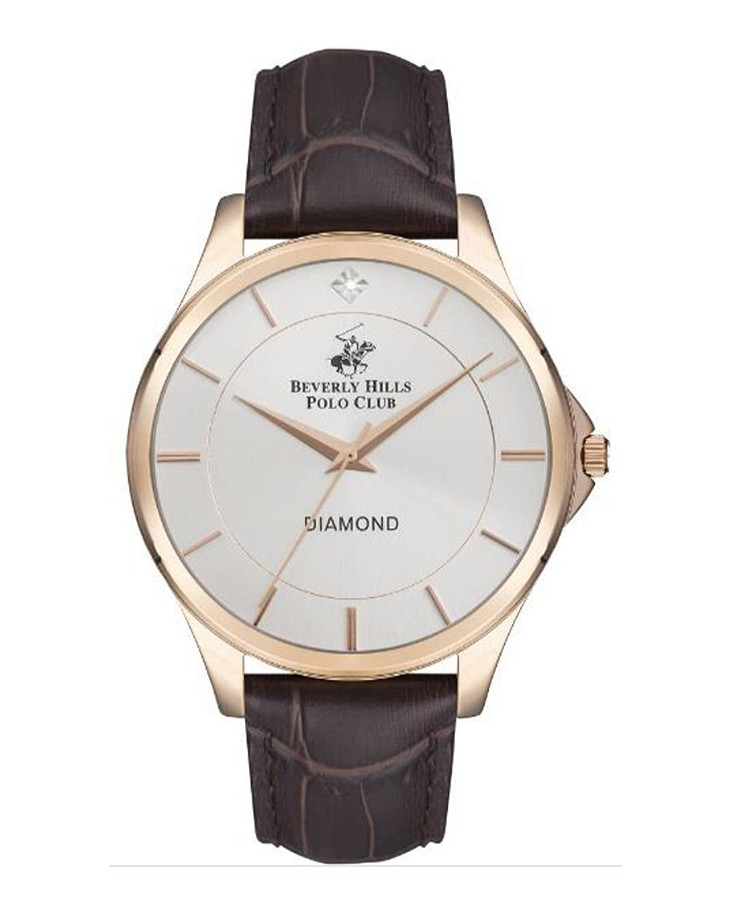 Часы Beverly Hills Polo Club BP3240X.432 — мужские, серебристый