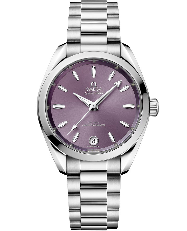 Часы Omega Seamaster Aqua Terra 220.10.34.20.10.002 — женские, фиолетовый