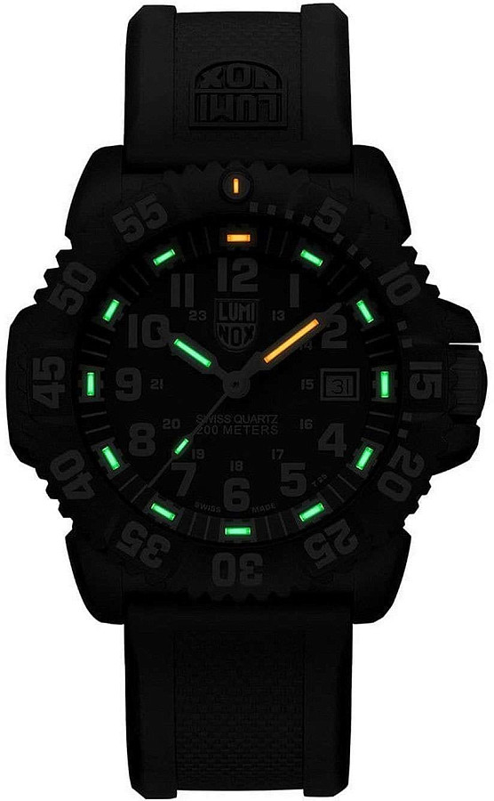 Часы Luminox Navy SEAL Colormark 3500 XS.3051.F — кварцевые, карбон пластик