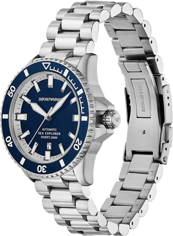 Часы Emporio Armani Sea Explorer AR60087 — механические, Италия, мужские