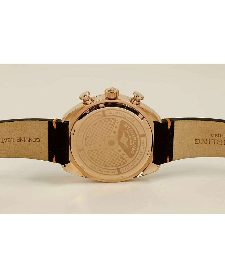 Часы Stuhrling Monaco 1000.03 — кварцевые, металл сталь