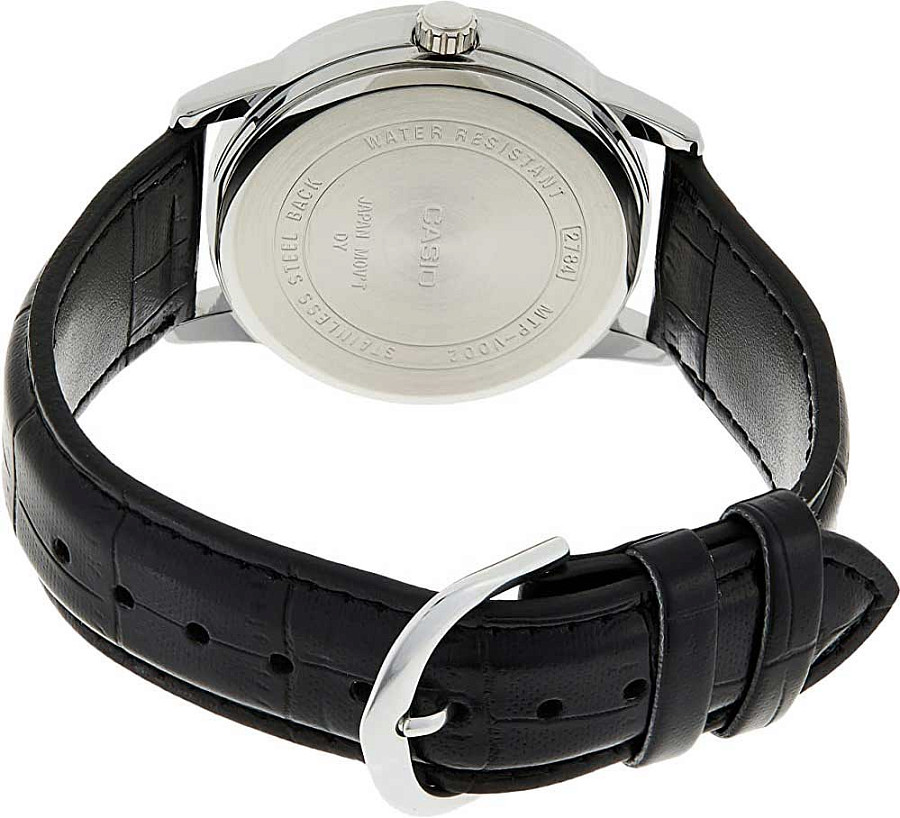 Часы Casio Collection MTP-V002L-1B3UDF (MTP-V002L-1B3) — металл сталь, Япония