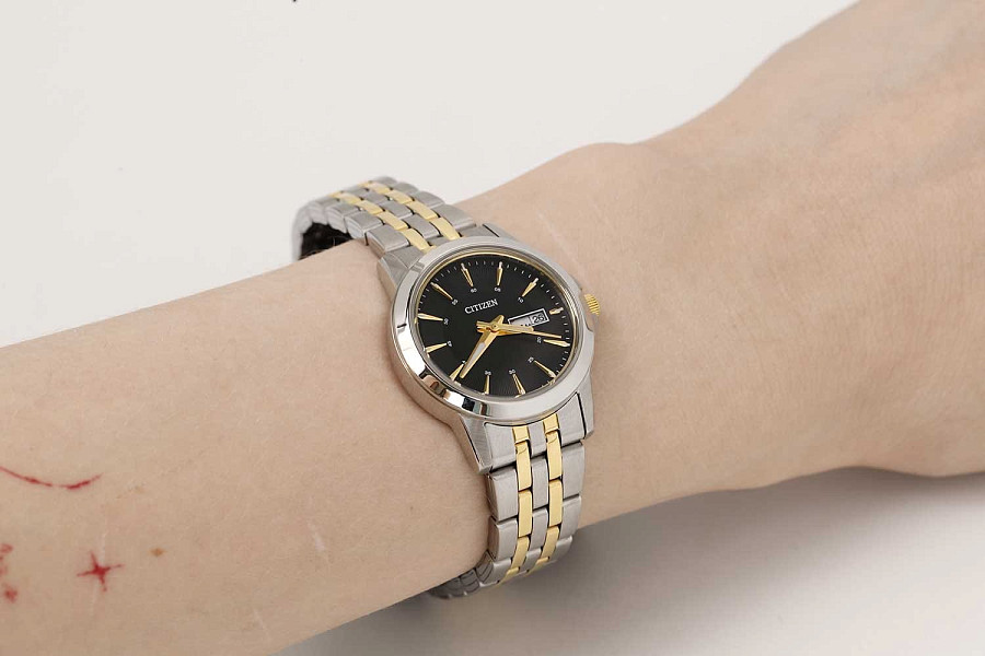 Часы Citizen EQ0608-55E — кварцевые, сталь металл