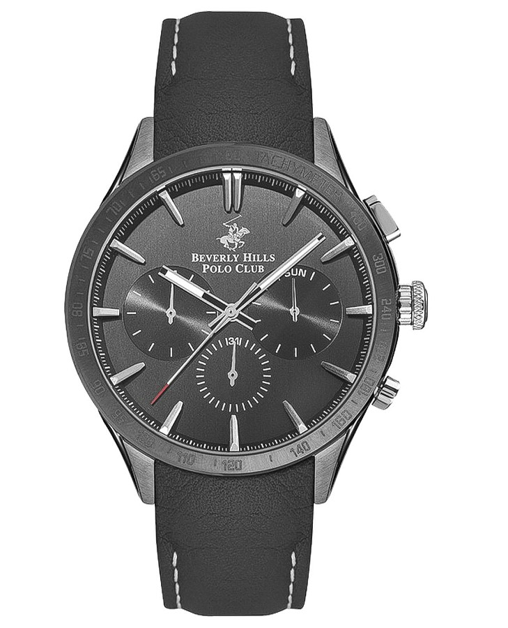 Часы Beverly Hills Polo Club BP3251X.651 — мужские, серый