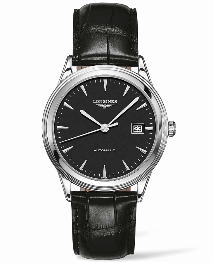 Часы Longines Flagship L4.974.4.52.2 — мужские, черный