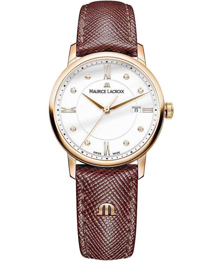 Часы Maurice Lacroix Eliros Date EL1094-PVP01-150-1 — женские, белый