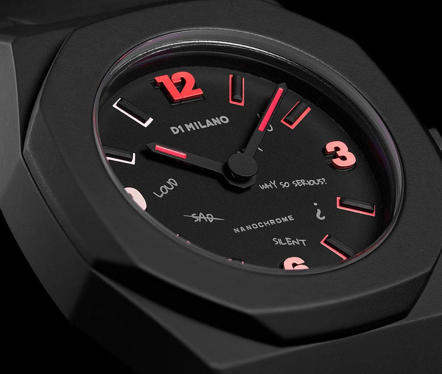 Часы D1 Milano Nanochrome NCRJ04 — кварцевые, пластик