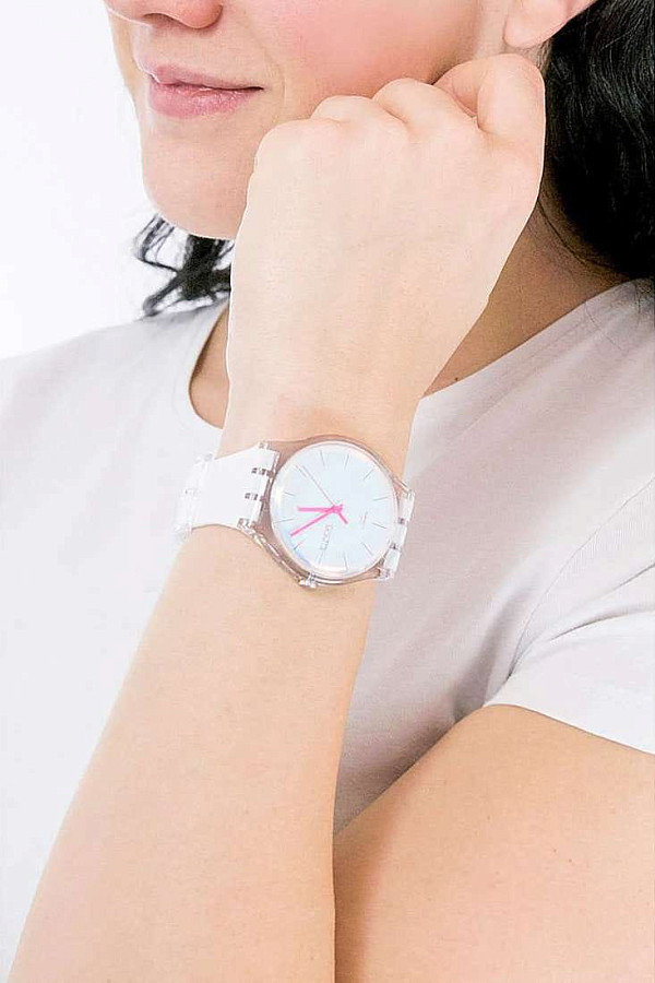 Часы Swatch New Gent Biosourced SO29K704-S14 — женские, силикон