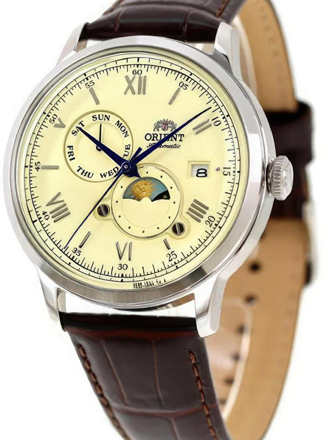 Часы Orient Sun & Moon RA-AK0803Y (RN-AK0803Y) — механические, Япония, мужские
