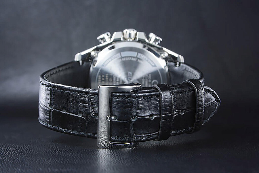 Часы Casio Edifice EQB-500L-1A — кожаный, мужские