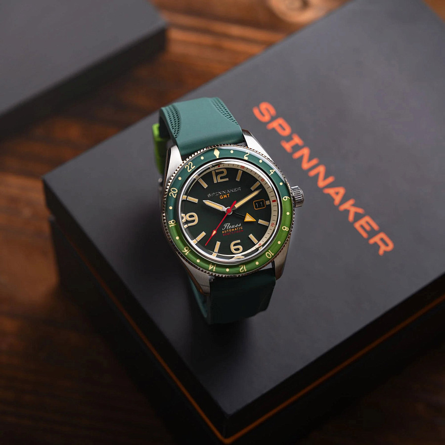 Часы Spinnaker Fleuss Gmt Automatic SP-5120-44 — Англия, механические