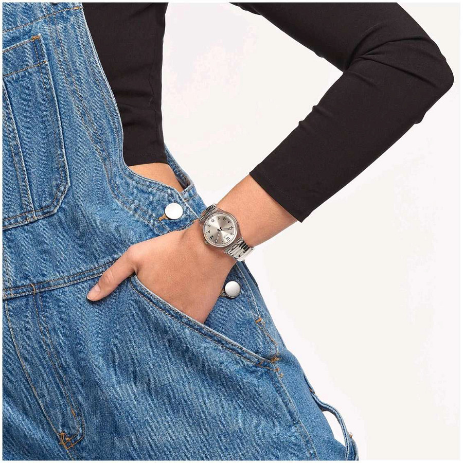 Часы Swatch Gent Standard GM416B — кварцевые, пластик