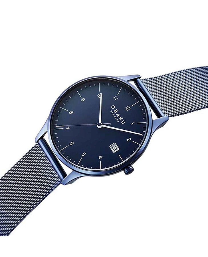 Часы Obaku Chia V298GDLLML — нержавеющая сталь с ip-покрытием, мужские