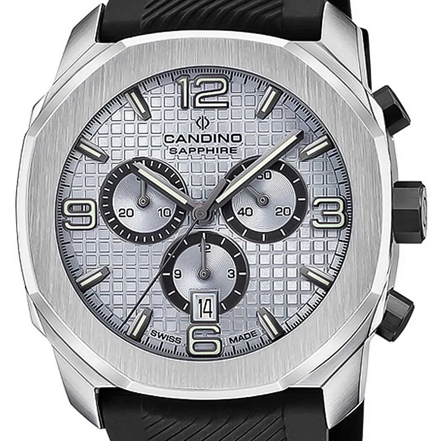 Часы Candino Gents Sport C4774/3 — кварцевые, металл сталь