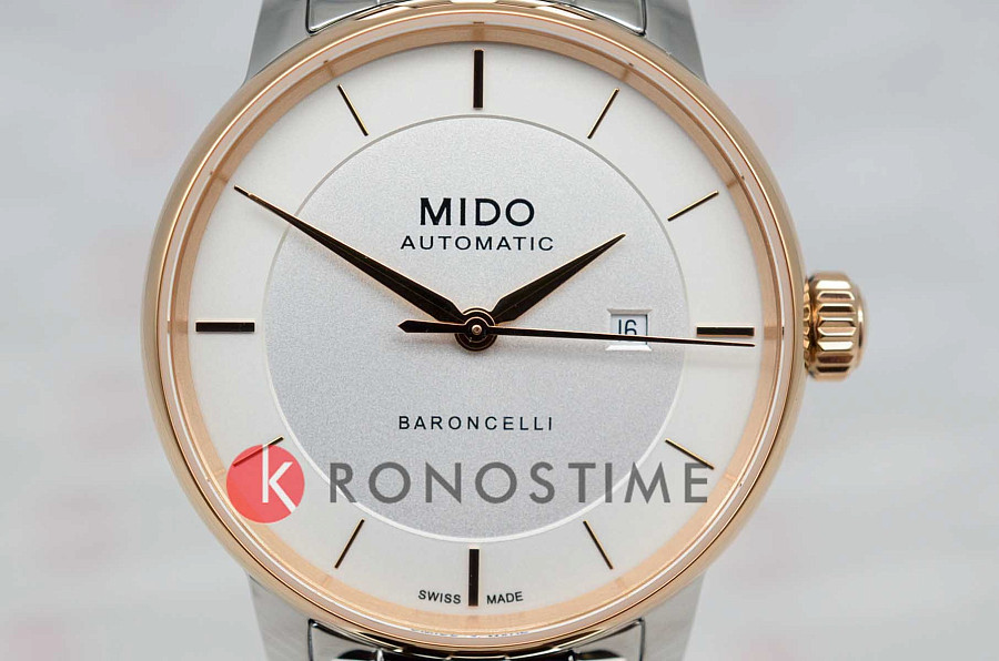Часы Mido Baroncelli Signature Lady M037.207.21.031.00 — сталь металл, Швейцария