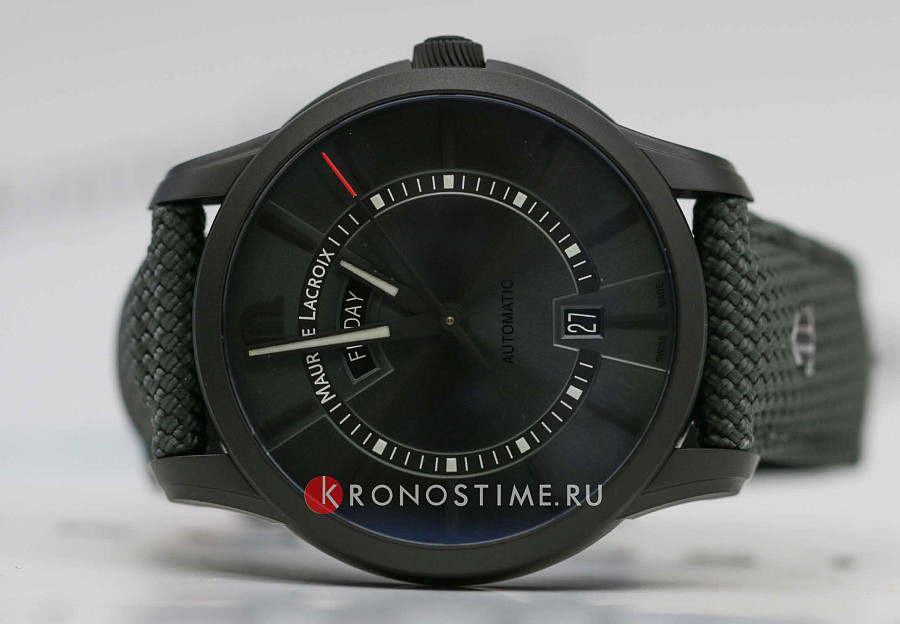 Часы Maurice Lacroix Pontos Day Date Limited Edition PT6358-DLB04-630-5 — Швейцария, механические