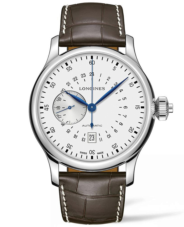 Часы Longines Heritage Collection L2.797.4.73.0 — мужские, серебристый