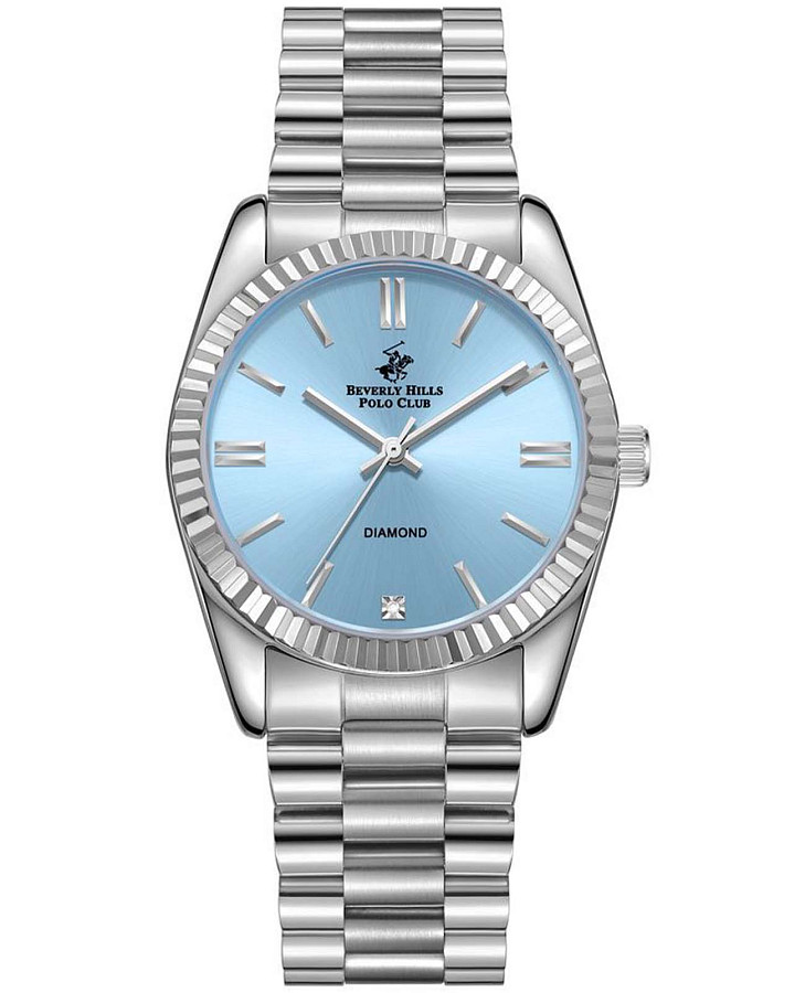 Часы Beverly Hills Polo Club BP3172C.300 — женские, серебристый