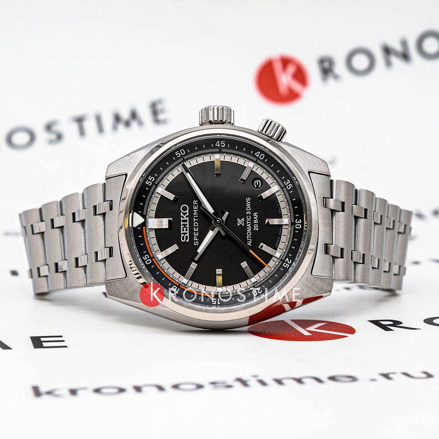 Часы Seiko Prospex Speedtimer SPB515J1 — механические, металл сталь
