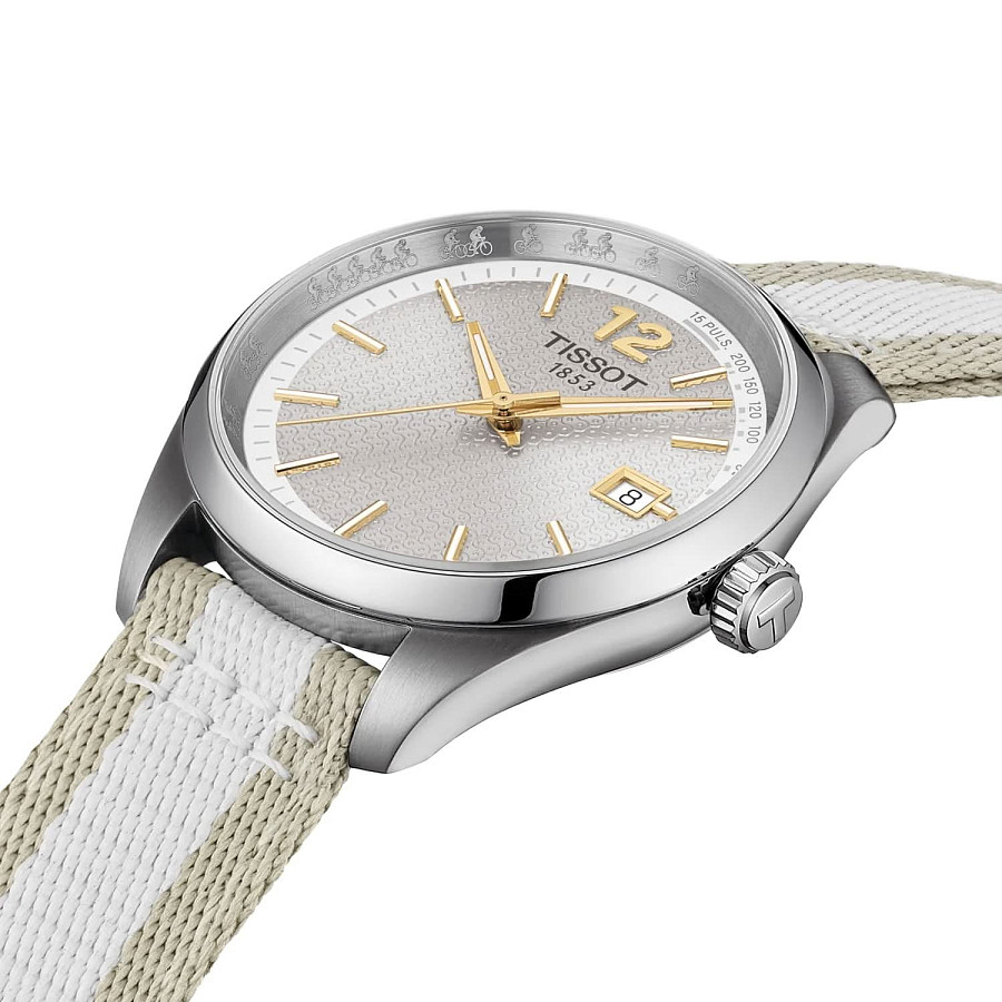 Часы Tissot PR 100 Cycling 34mm T150.210.17.037.00 — серебристый, металл сталь