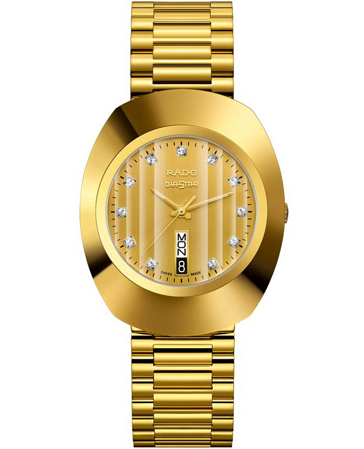 Часы Rado The Original R12304303 — мужские, золотой