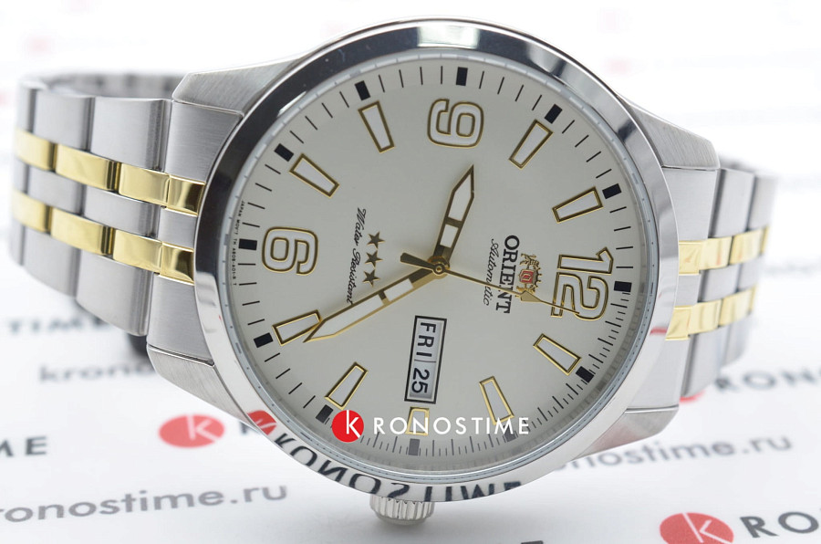 Часы Orient RA-AB0006S (RN-AB0006S) — сталь c pvd покрытием, мужские