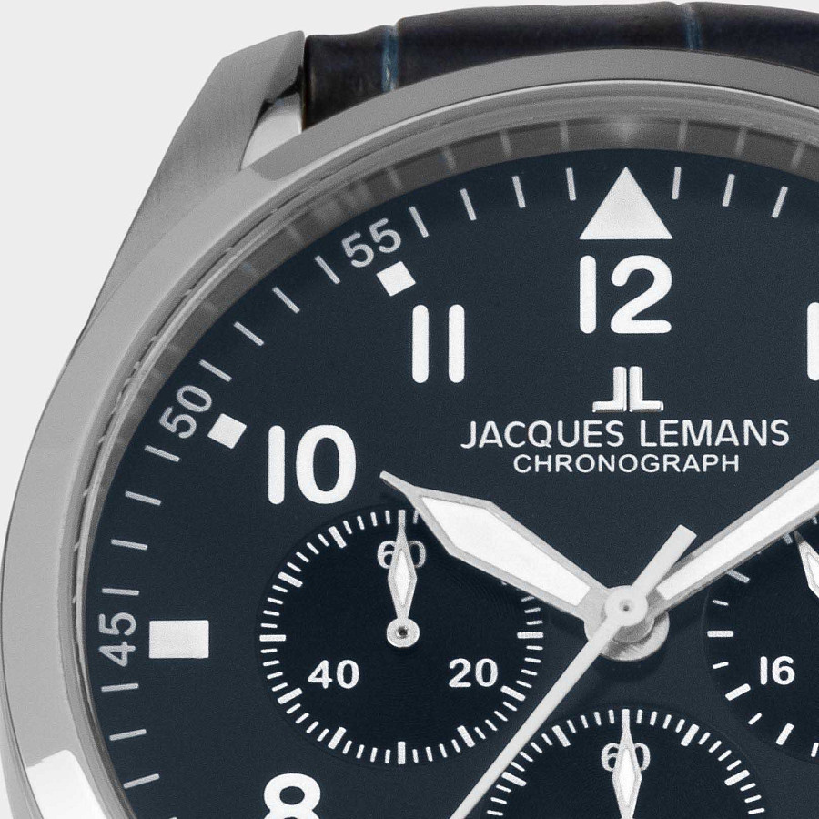 Часы Jacques Lemans 42-2B — сталь металл, Австрия