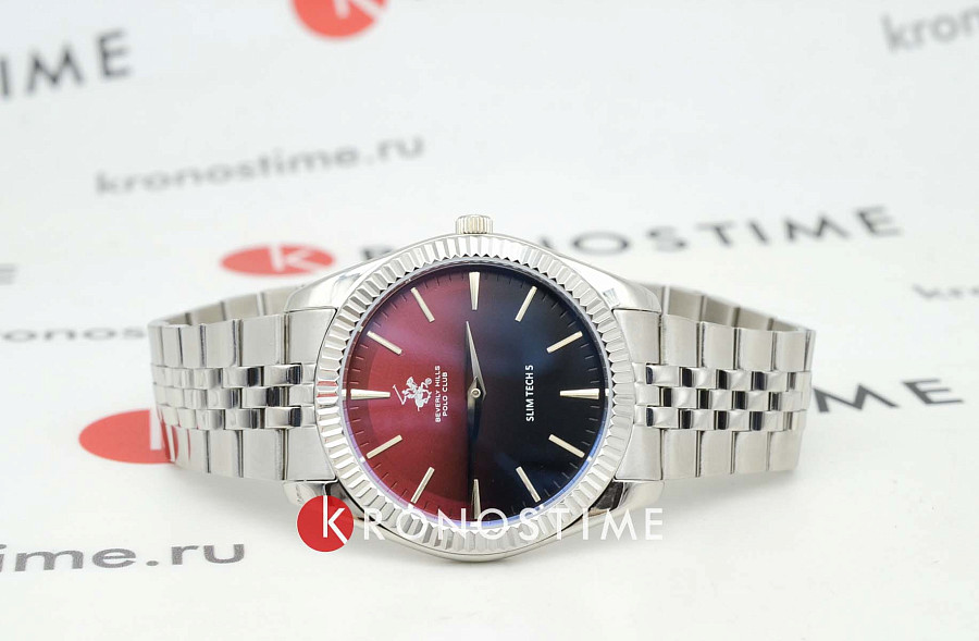 Часы Beverly Hills Polo Club BP3830X.380 — кварцевые, металл сталь