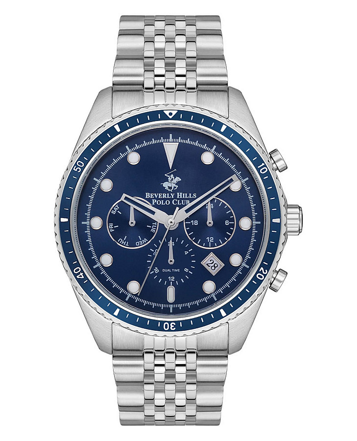 Часы Beverly Hills Polo Club BP3354X.390 — мужские, синий