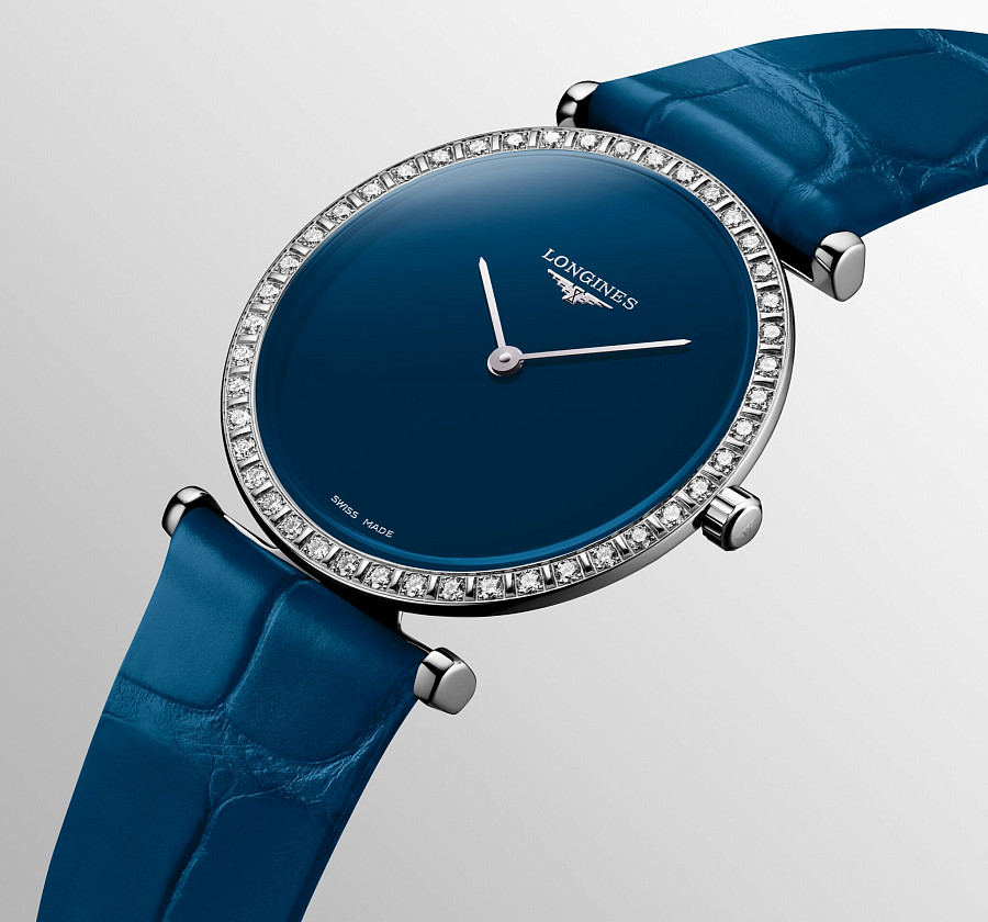 Часы Longines La Grande Classique L4.523.0.90.2 — синий, металл сталь