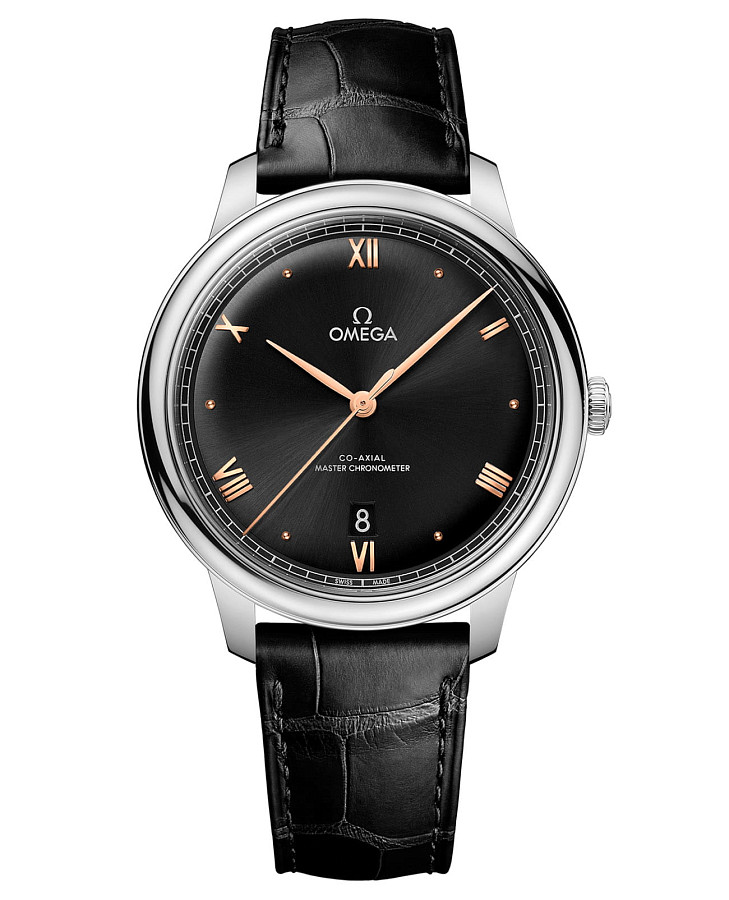 Часы Omega De Ville Prestige 434.13.40.20.01.001 — мужские, черный