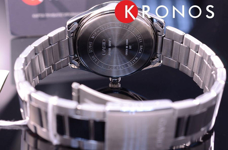 Часы Casio MTP-1302PD-1A2 — Япония, кварцевые