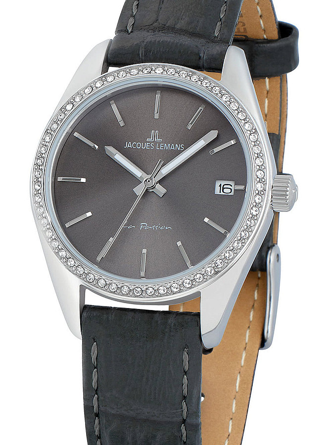 Часы Jacques Lemans La Passion 1-2085A — кварцевые, сталь металл