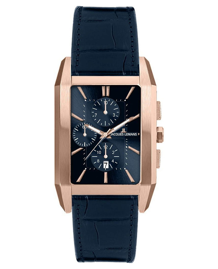 Часы Jacques Lemans Classic 1-2161G — мужские, синий