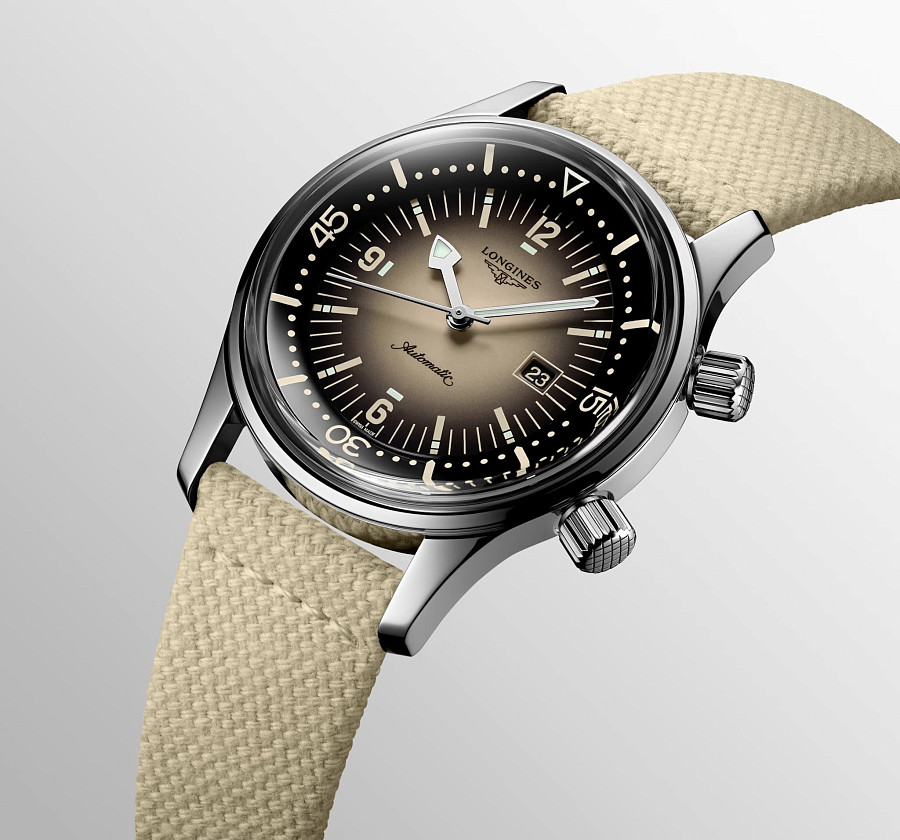 Часы Longines Legend Diver Watch L3.374.4.30.2 — цветной, металл сталь