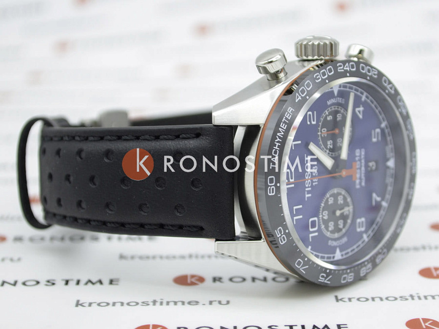 Часы Tissot PRS 516 Automatic Chronograph T131.627.16.042.00 — мужские, черный
