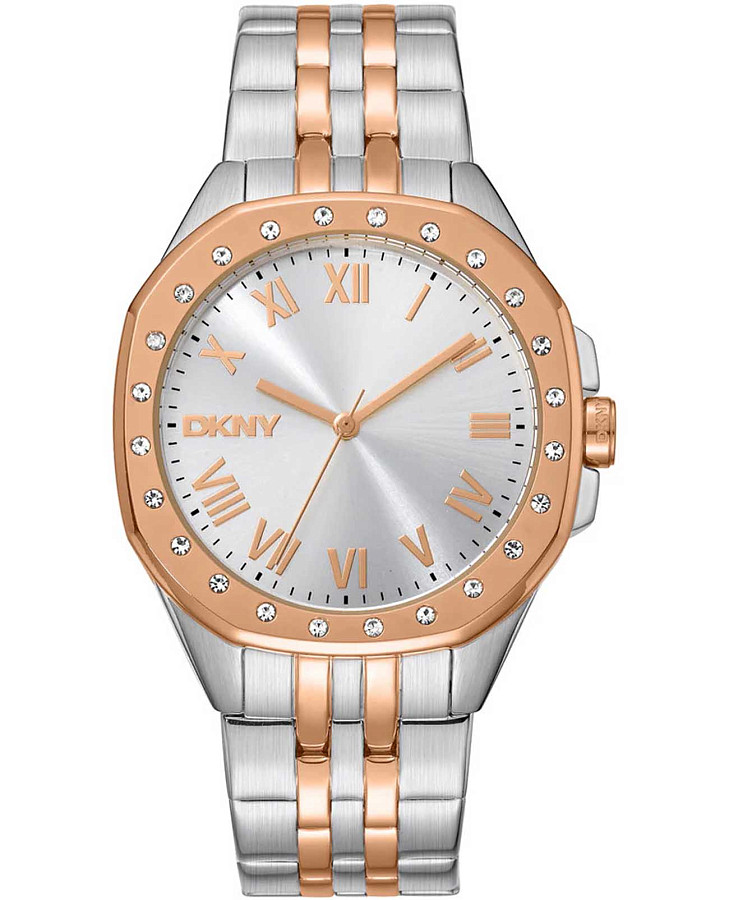 Часы DKNY Brooklyn Maxi DK1L011M0085 — женские, серебристый